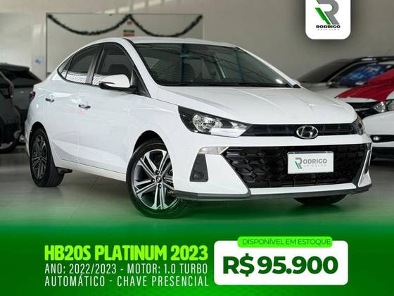 HYUNDAI HB20S 1.0 TGDI FLEX PLATINUM AUTOMÁTICO